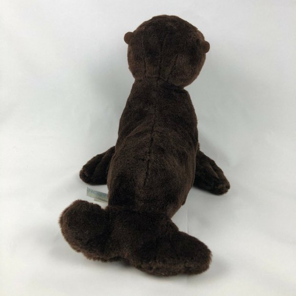 Aurora World Destination Nation Brown Seal Stuffed Animal 15" Plush - Picture 3 of 5